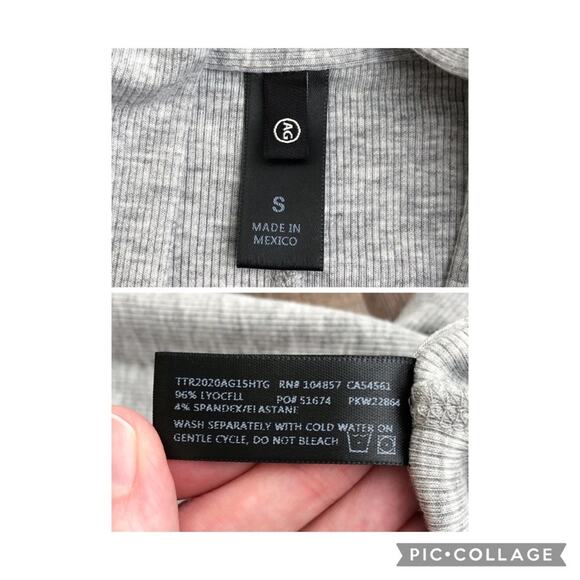 Adriano Goldschmied Rib Knit Longline Cardigan Elevated Neutral Size Small Gray - Picture 16 of 16